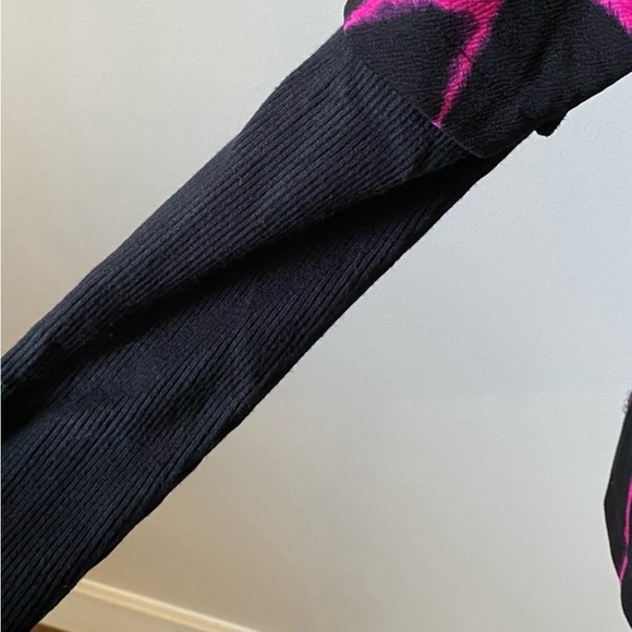 Joseph Ribkoff Black/Pink/Fushia Giraffe Blazer Jacket size Medium.(8/10) - Picture 5 of 6